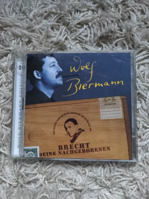 Wolf Biermann Edition Vol. 19 Brecht Deine Nachgeborenen 2 CD