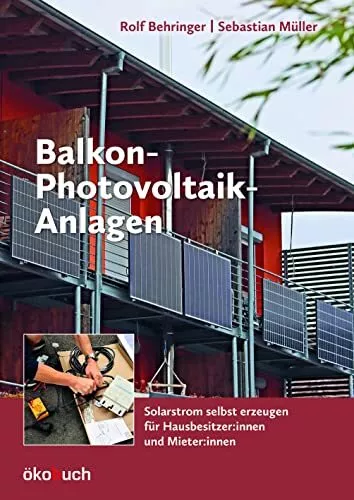 Behringer, R Balkon-Photovoltaik-Anlagen - (German Import) Book NEUF