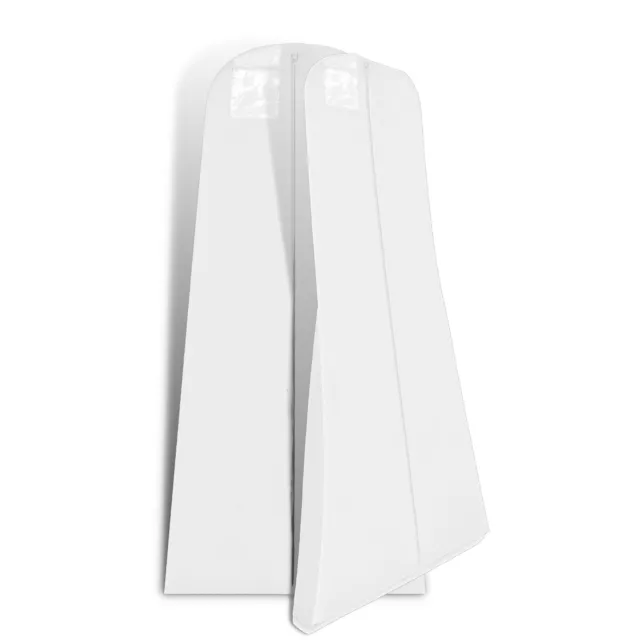 Hoesh Waterproof 72" Long Zipped Bridal Wedding Gown Dress Cover Garment Bags