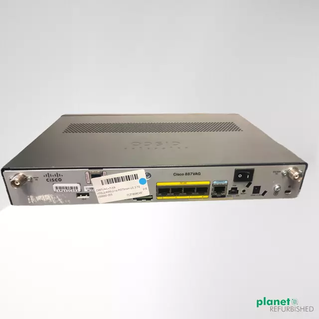 ✅ C887VAG+7-K9 Cisco VDSL2/ADSL2+o POTSnon-US 3,7G HSPA+R7 SMS/GPS