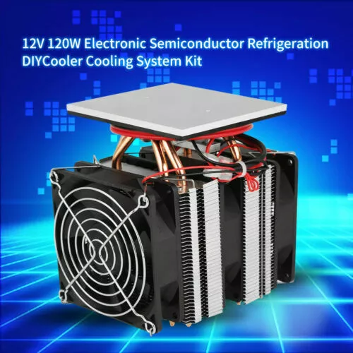 12V Semiconductor Refrigeration Kit Thermoelectric Peltier Air/Water Cooling