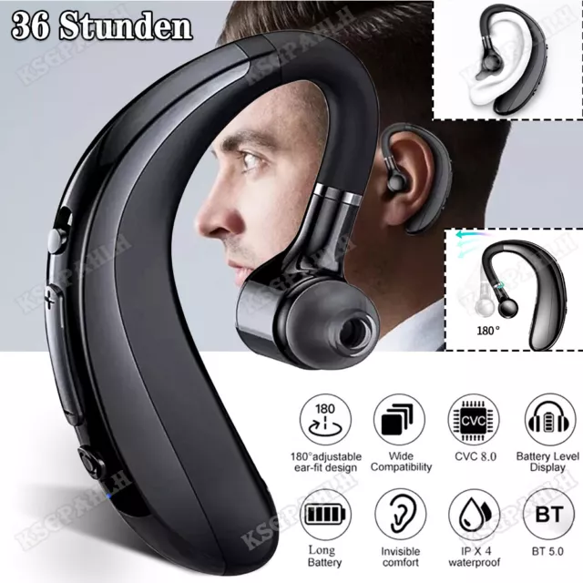 In Ear Kopfhörer Bluetooth 5.0 Kabellos Stereo Kopfhorer Kabellos Headsets IOS