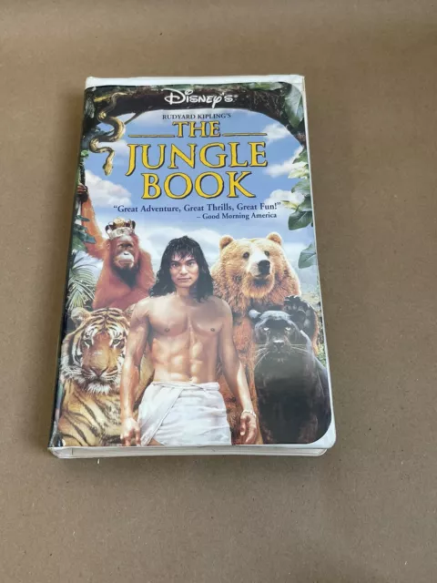 Walt Disney The Jungle Book (VHS, Clamshell, 1995)