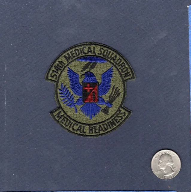 Originale 514th Medico Squadrone USAF Toppa