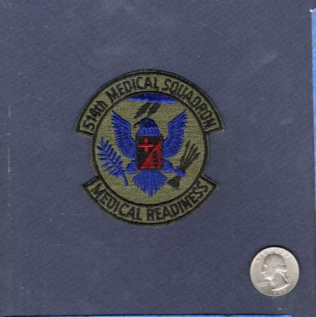 Originale 514th Medico Squadrone USAF Toppa