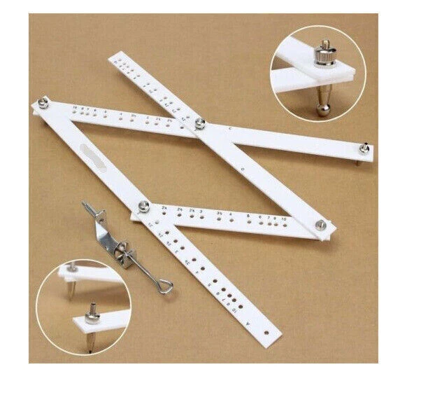 Pantograph 34cm vergrößern kopieren verkleinern Zeichengerät Zeichenwerkzeug DE