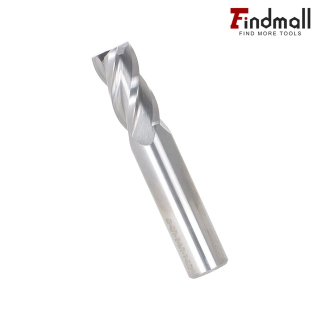 Findmall 5/8" 4 FLUTE CARBIDE END MILL 1-1/4" LENGTH CUT