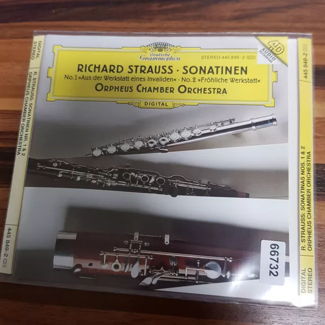 ORPHEUS CHAMBER ORCHESTRA: Richard Strauss - Sonaten    > VG+/VG+(CD)