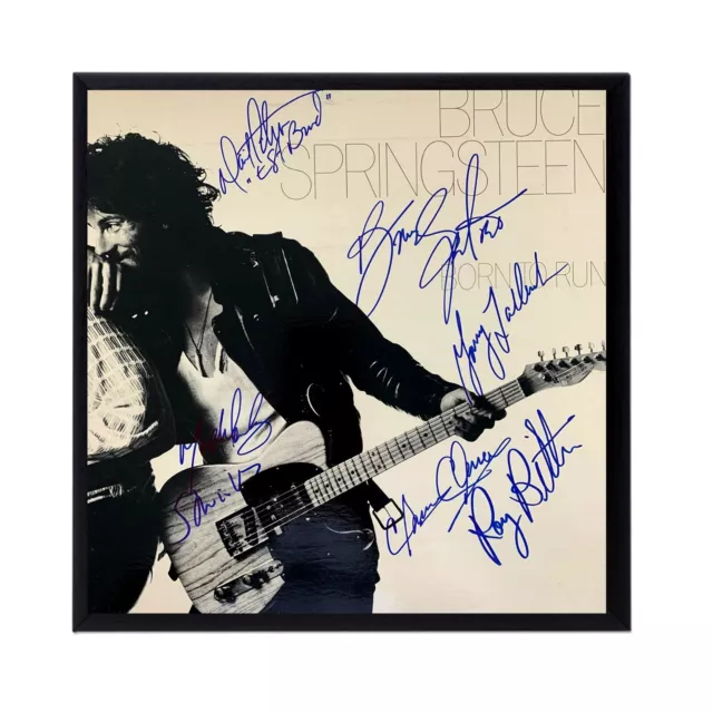 Choose any 6.  Bruce Springsteen FRAMED Autographed Album Cover Reprints.
