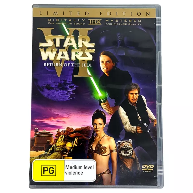 Star Wars - Episode VI - Return Of The Jedi - 1983 - R4 DVD - Limited Edition