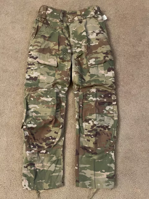 Us Army Advanced Combat Pants W/ Crye Knee Pad Slots Multicam Ocp Small Short