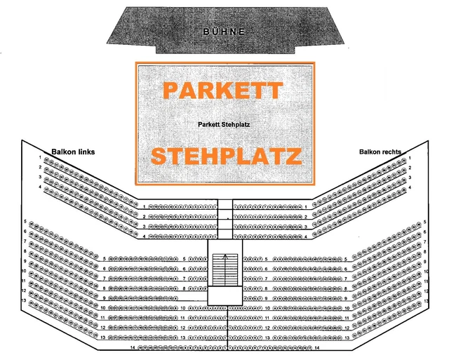 Limp Bizkit / Frankfurt / 05.04.2023 / Stehplatz Innenraum / Sofortversand