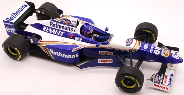1/18 ウィリアムズ FW18 ＃6 J.ビルヌーブ Rothmans仕様
