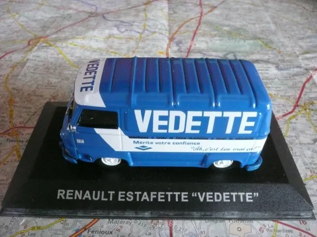 RENAULT Estafette Vedette  IXO Camionnette d'Antan 1/43 en boite