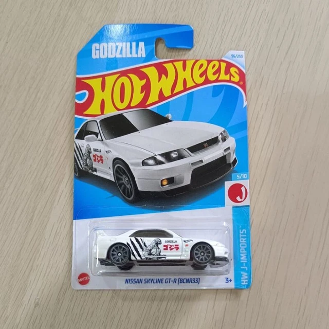 HOT WHEELS 2024 Case E Mainline Godzilla Nissan Skyline GTR(BCNR33