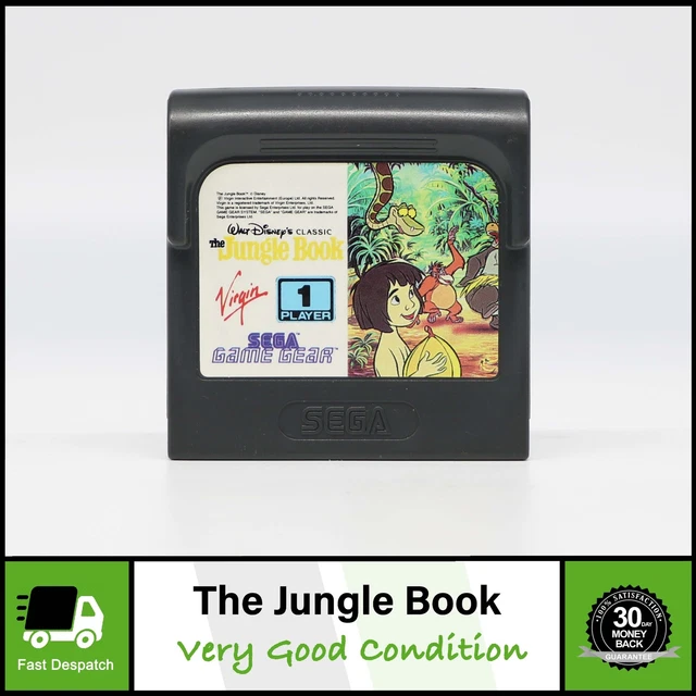 JUNGLE BOOK (THE) Disney Classic Sega Game Gear Game Cartridge