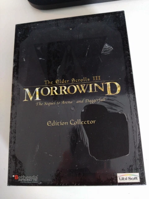 ELDER SCROLLS III : Morrowind - Edition Collector - PC - FR - Neuf sous ...