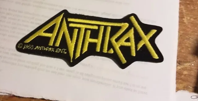 Anthrax Patch New  Vintage Oop Collectible 1988