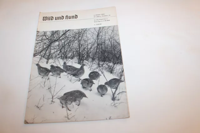 WILD UND HUND 1965-HEFT Nr-21