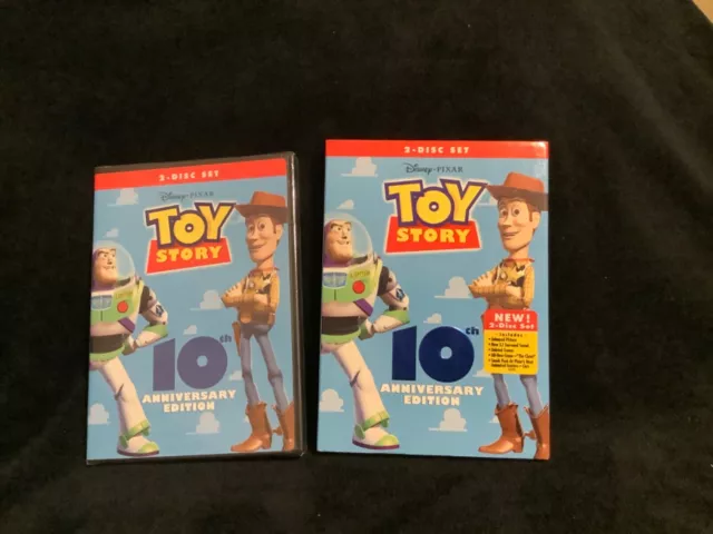 Toy Story (DVD, 10th Anniversary Edition, Disney Pixar, 1995) - J0319  786936294507