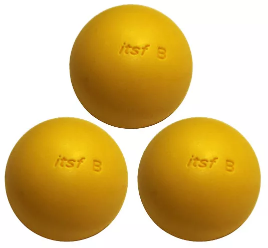 9 balles de baby foot en liége jaune balle homologuée BONZINI