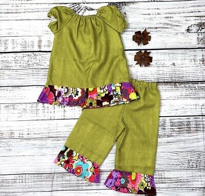 5T/5 Ruffle Boutique outfit w. Bows