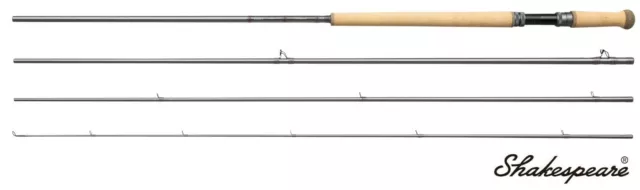 Shakespeare ORACLE 2 Scandi Fly Fishing Rods 4pc NEW 2021 Salmon Double Hand