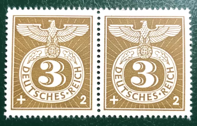 Germany  D.R.  1943 Paar Reichsadler  Mi 830   MNH ** postfrisch