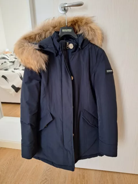 Woolrich Artic Parka Blu scuro Nuovo Taglia 12 anni (donna)