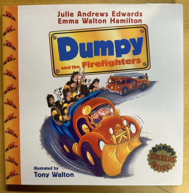 Julie Andrews (Movie Star) SIGNED 1st Edition Book - Dumpy And The Firefighters