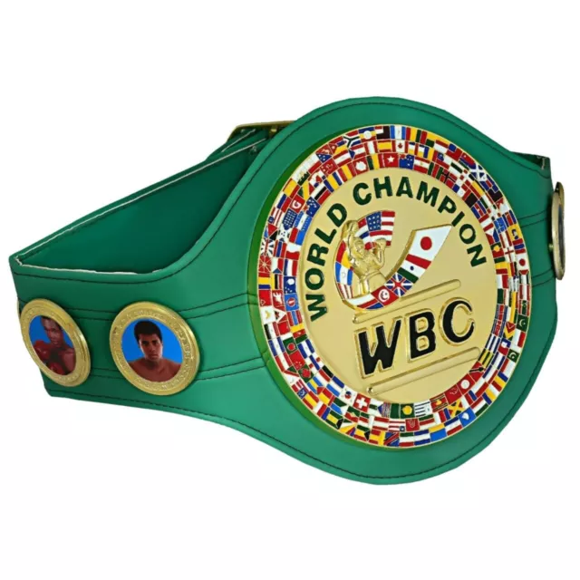 WBC Championship Boxing Belt 3D Replica Adult Title Leather Mattel Ibf Wbo W B C