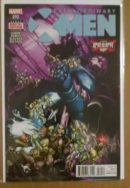 Extraordinary X-Men (2015-2016) #10 NM Marvel Comics Apocalypse Wars