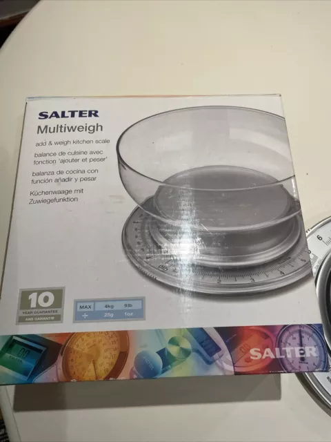 salter digital kitchen scales with bowl 810