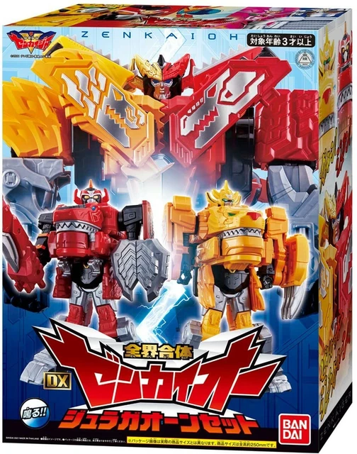 KIKAI SENTAI ZENKAIGER Zenkai Gattai DX ZenkaiOh Zenkai Ensemble combiné Bandai EUR 113,42
