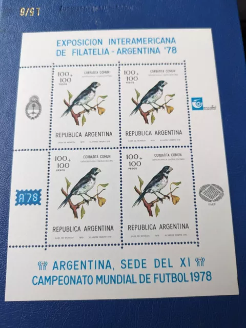 Argentinien Vögel Mi Nr.    postfrisch