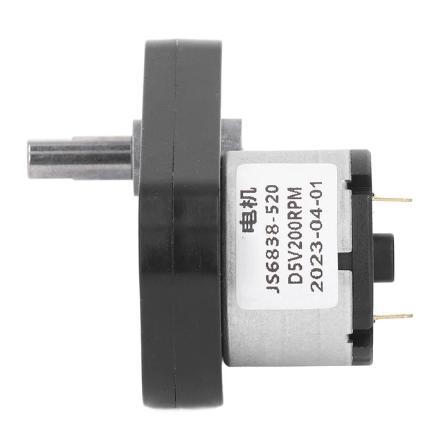 DC Motor Wear Resistant DC Geared Motor Aluminum Alloy Shell DC5V Strong