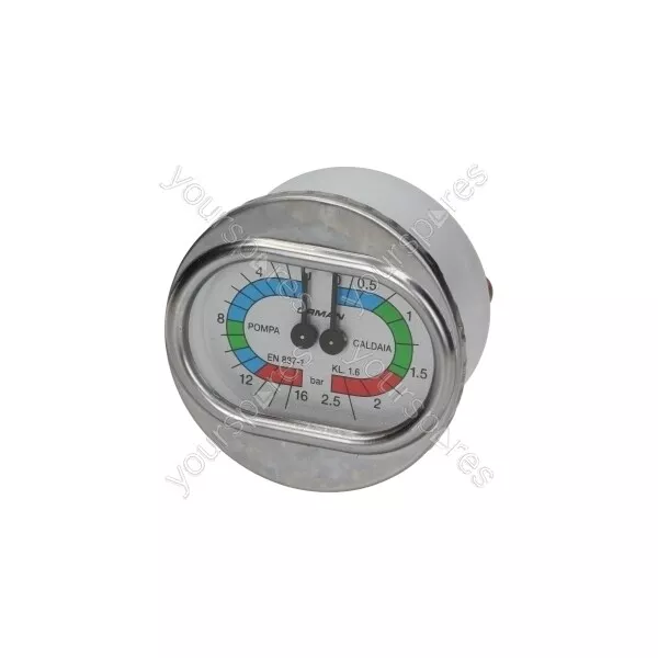 Futurmat-ariete/Gaggia/Pavoni/Saeco Coffee Machine Boiler-pump Pressure Gauge &#