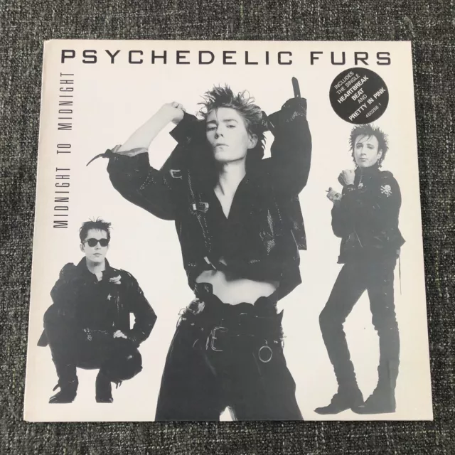 Psychedelic Furs – Midnight To Midnight – promo UK vinyl LP, 1986