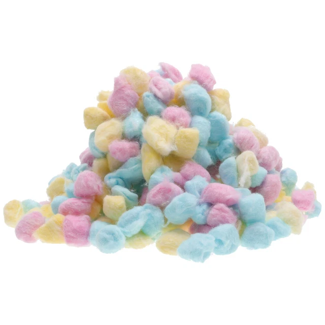 1 Pack Cotton Balls Newborn Face Washing Cotton Balls Small Colored Cotton Balls