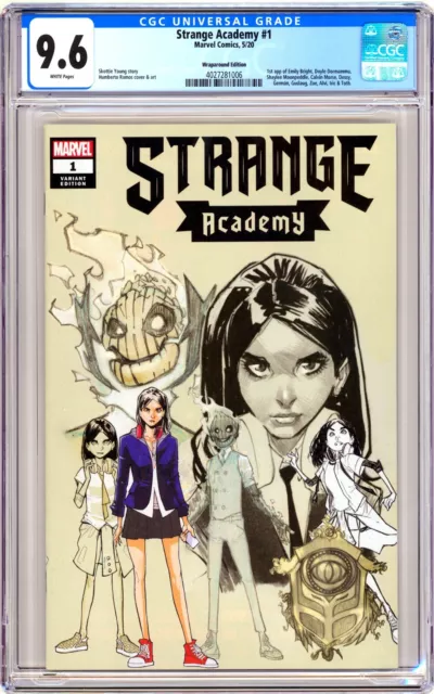 Marvel STRANGE ACADEMY (2020) #1 C CGC 9.6 Key 1st App RAMOS VARIANT 1st PRINT