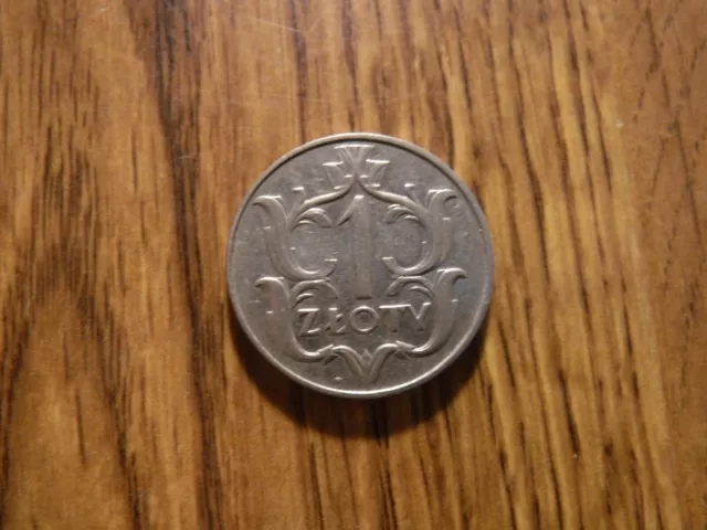 Poland 1 Zloty 1929 Coin (795)