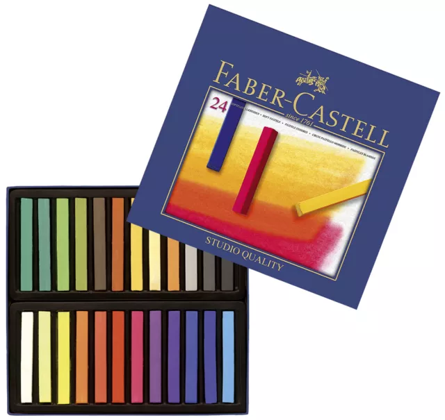 FABER CASTELL Softpastellkreiden STUDIO QUALITY 24er Etui