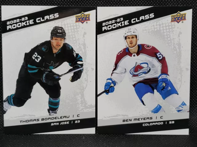 2022-23 Upper Deck Series 1 Hockey Base and Parallel Inserts. You Pick! 13