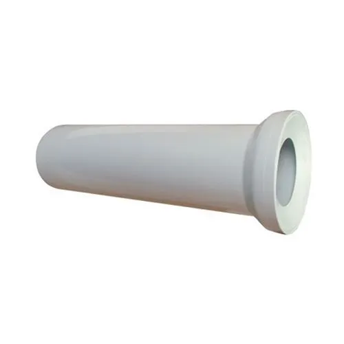 Bathroom White WC Toilet Outlet Water Straight Pipe Connection 150-400mm Long