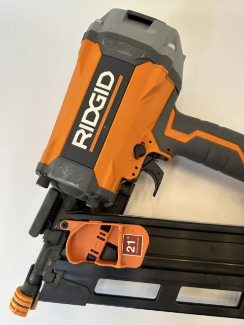 Ridgid 3 1/2 in Round Head Framing Nailer 21 Degree Pneumatic R350RHF Parts Only