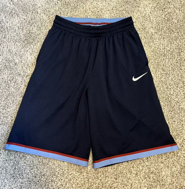 Men’s Vintage Nike Basketball Shorts Navy Blue - Size Large (fits L/XL)