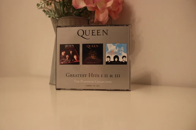 Queen Greatest Hits 1 2 3 CD Fatbox 2000 Picture Discs Freddie Mercury Brian May