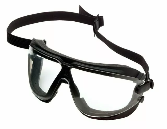 3M Dust Safety Goggles, Clear Lens, Adjustable Headband #16617