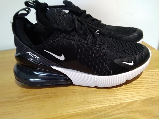 NIKE AIR 27C black trainers unisex kids size UK 3.5 21.00 PicClick UK