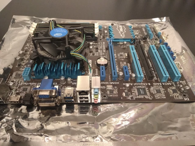 ASUS - ASUS P8H77-I / Core™ i7-3770T / MEM8G Asus P8H77-M LGA 1155 Motherboard Combo w/ Intel Core i7